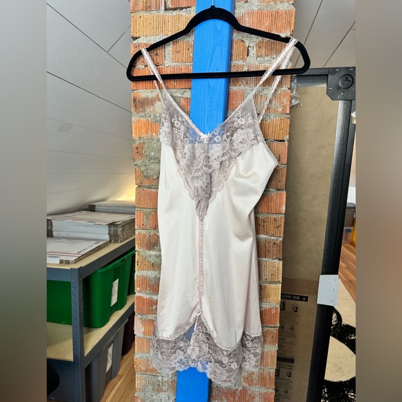 Vintage Pastel Pink Lorraine Slip Dress - Picture 2 of 8